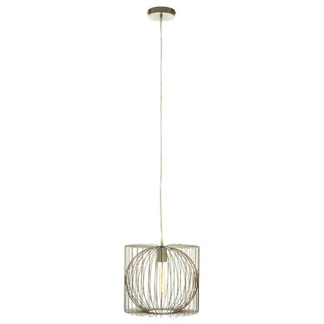 Aselo Silver Finish Pendant Lamp