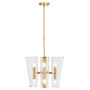 Celeste Antique Brass Finish Pendant Light