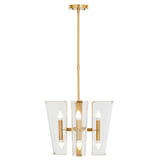 Celeste Antique Brass Finish Pendant Light