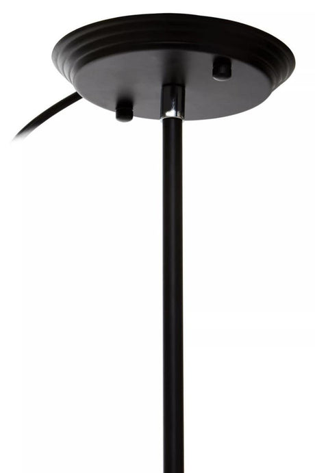 Abira Black And Silver Metal Pendant Light