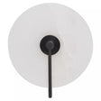 Waldorf White Marble Wall Light