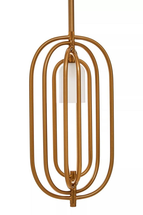 Orbo Frosted Glass Pendant Light