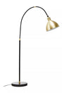 Newton Gold Finish Metal Shade Floor Lamp