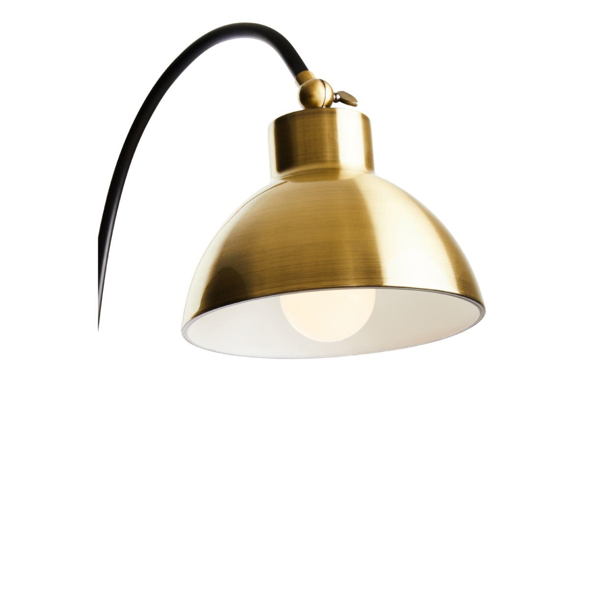 Newton Gold Finish Metal Shade Table Lamp