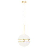 Abira Brushed Brass Pendant Light