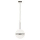 Abira Matte Black Pendant Light