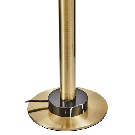 Octavia Gold Finish Metal Table Lamp