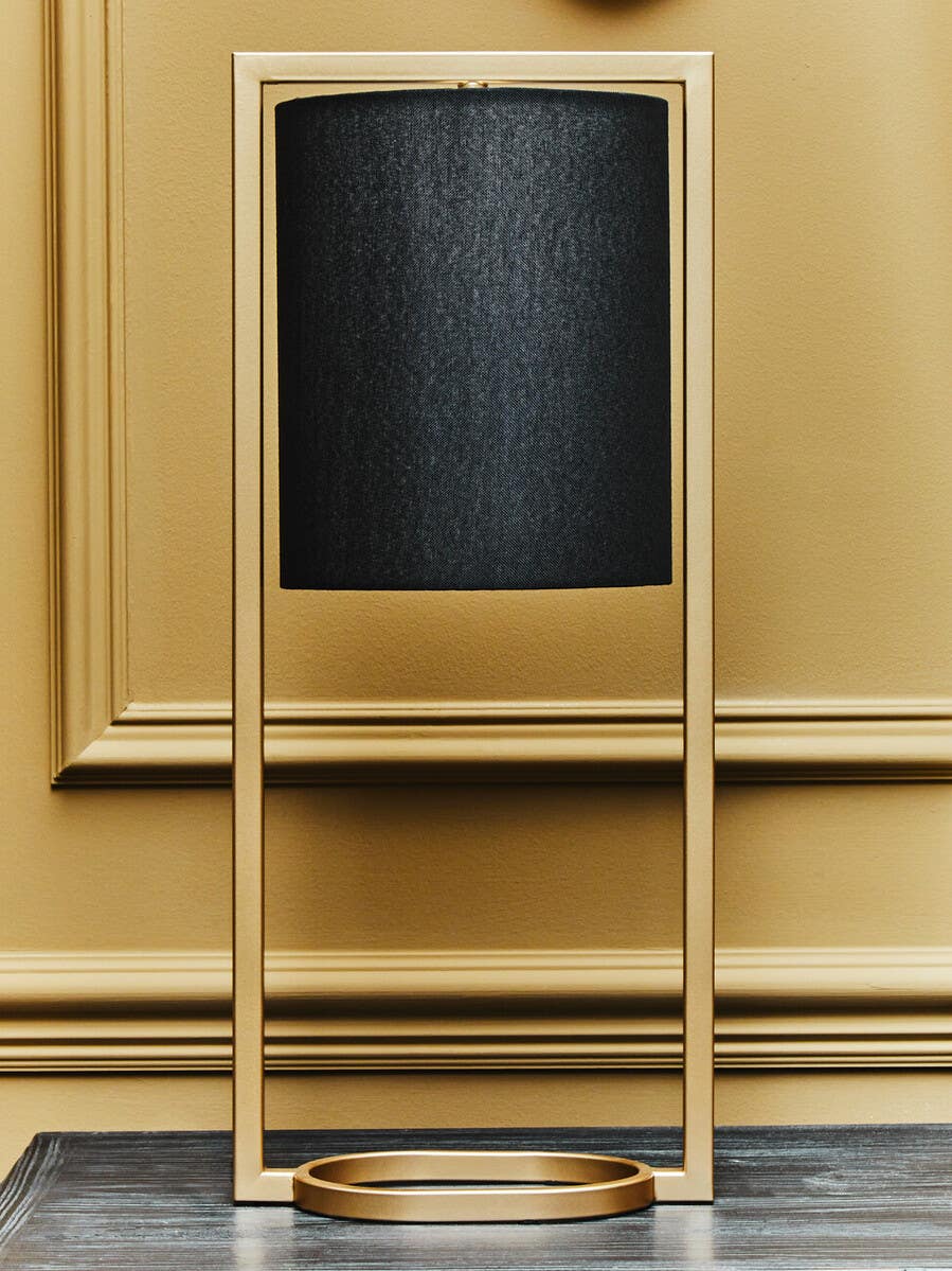 Lara Black And Gold Table Lamp
