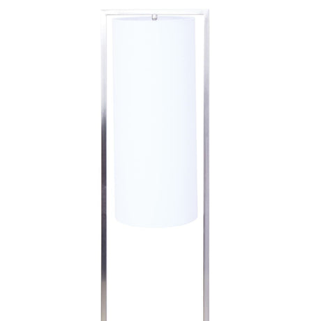 AtkinsÂ Silver Floor Lamp