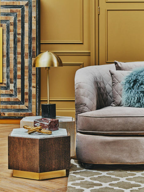 Murdoch Brushed Brass Table Lamp