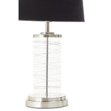 Zola Glass Cylinder Table Lamp