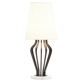 Zada Black And White Table Lamp