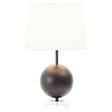 Zena Black Sphere Table Lamp