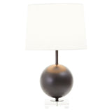 Zena Black Sphere Table Lamp