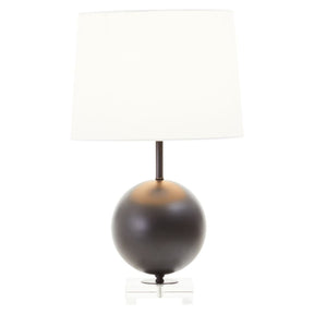 Zena Black Sphere Table Lamp