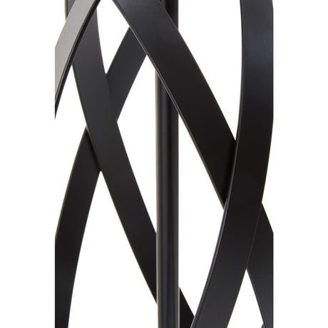 Zaina Black Cross Table Lamp