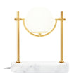Zalika Marble And Gold Orb Table Lamp
