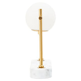 Zalika Marble And Gold Orb Table Lamp