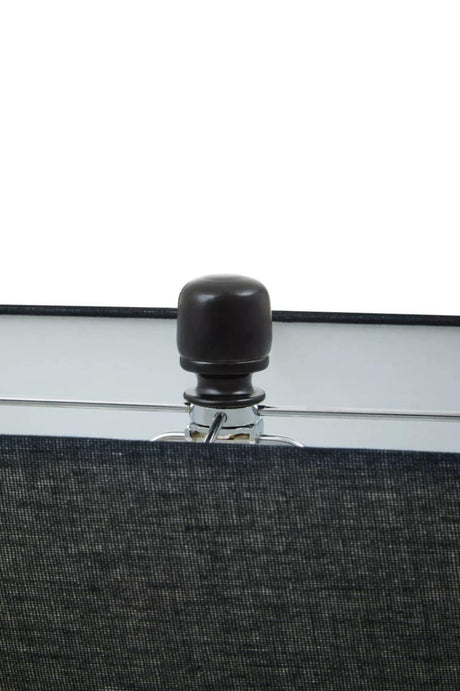 Elvie Black and White Marble Table Lamp