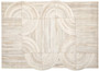 Bosie Safira Natural Hair On Leather Small Rug