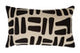 Bosie Ozella Natural And Black Rectangular Cushion