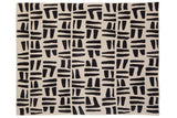 Bosie Ozella Natural And Black Throw