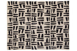 Bosie Ozella Natural And Black Throw