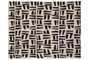 Bosie Ozella Natural And Black Throw