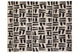 Bosie Ozella Natural And Black Throw