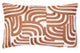 Bosie Ozella Natural and Terracotta Rectangular Cushion