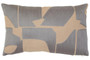 Bosie Ozella Natural And Grey Rectangular Cushion