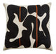 Bosie Ozella Black and Beige Square Cushion