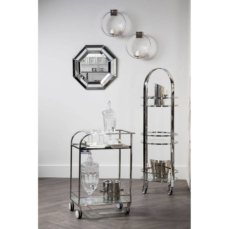 Cirqua Silver Wall Sconce