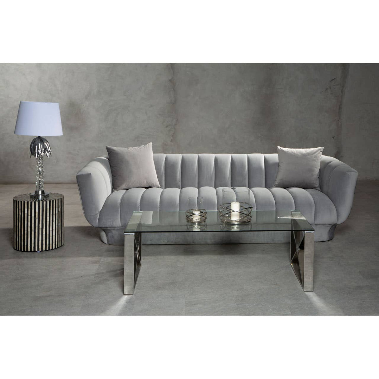 Luna Twist Large Candle Holder