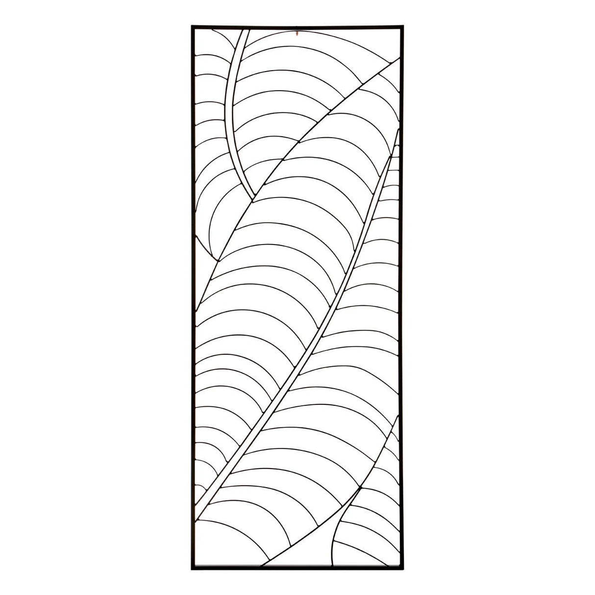 Trento Small Leaf Design Wall Art