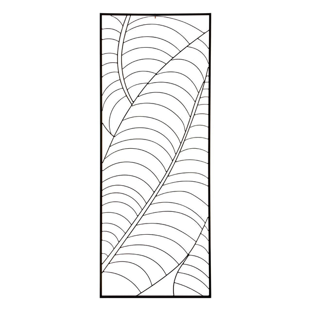 Trento Small Leaf Design Wall Art