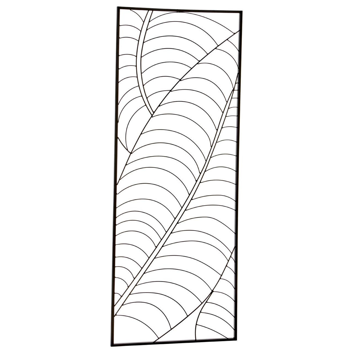 Trento Small Leaf Design Wall Art