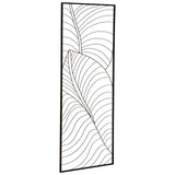 Trento Large Leaf Design Wall Art