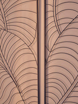 Trento Large Leaf Design Wall Art