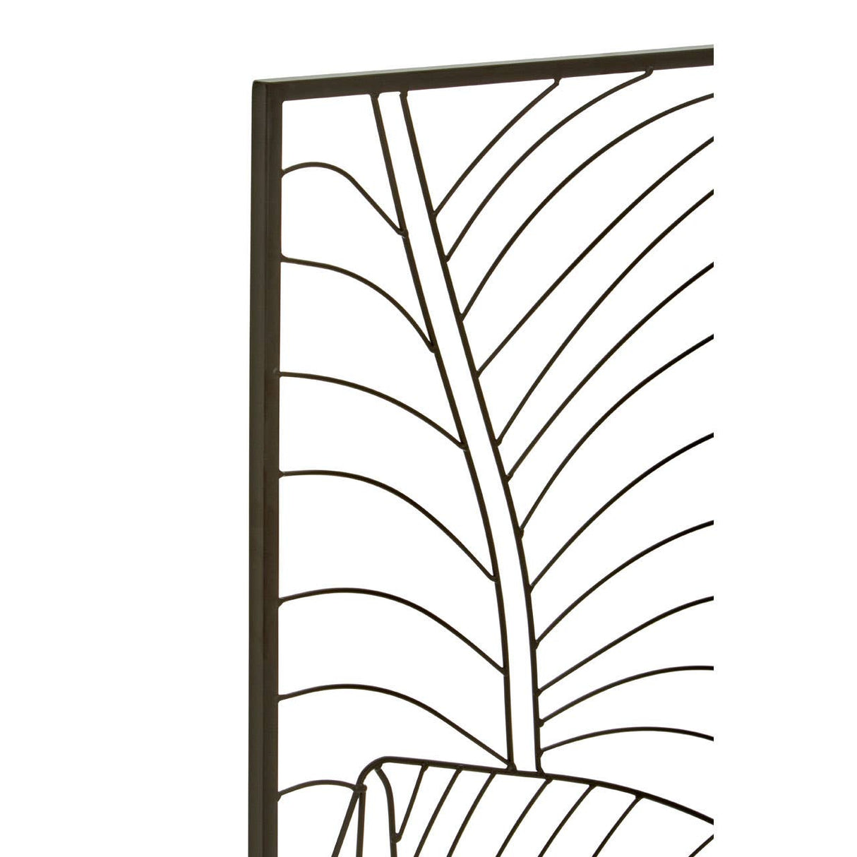 Trento Large Leaf Design Wall Art