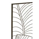 Trento Large Leaf Design Wall Art