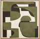 Astratto Green Textured Abstract Wall Art
