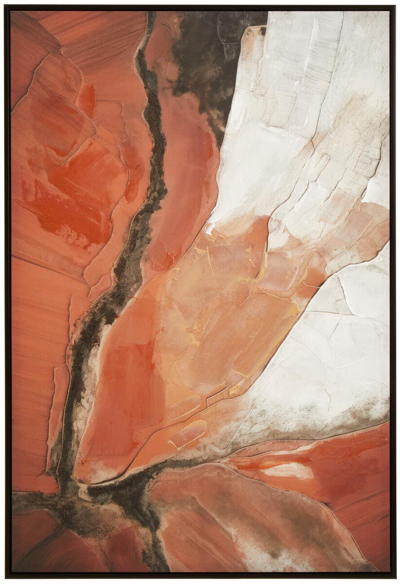Astratto Multi Colour Abstract Textured Wall Art