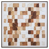 Astratto Textured Wall Art in Neutral Tones