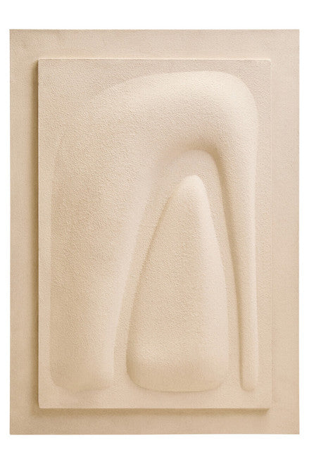 Astratto 3D Cream Wall Art