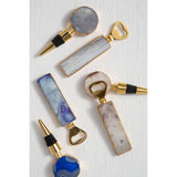 Bowerbird Agata Grey Bottle Opener And Stopper Set