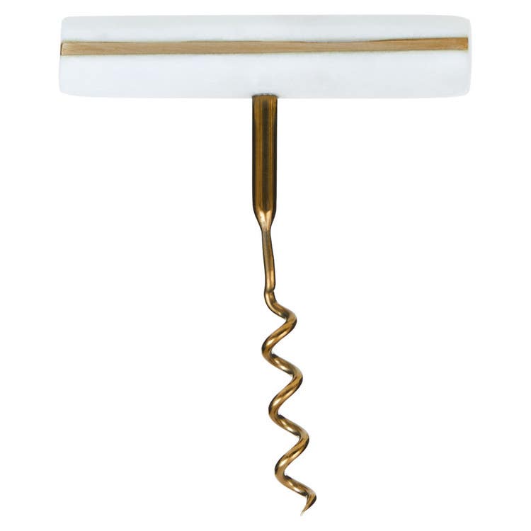 Omari White Marble Corkscrew