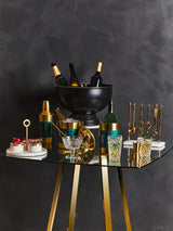 Omari Marble Condiment Set With White Tray