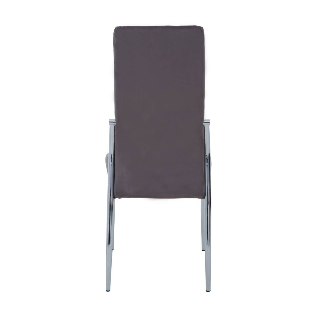 Tamzin Mink Velvet High Back Dining Chair