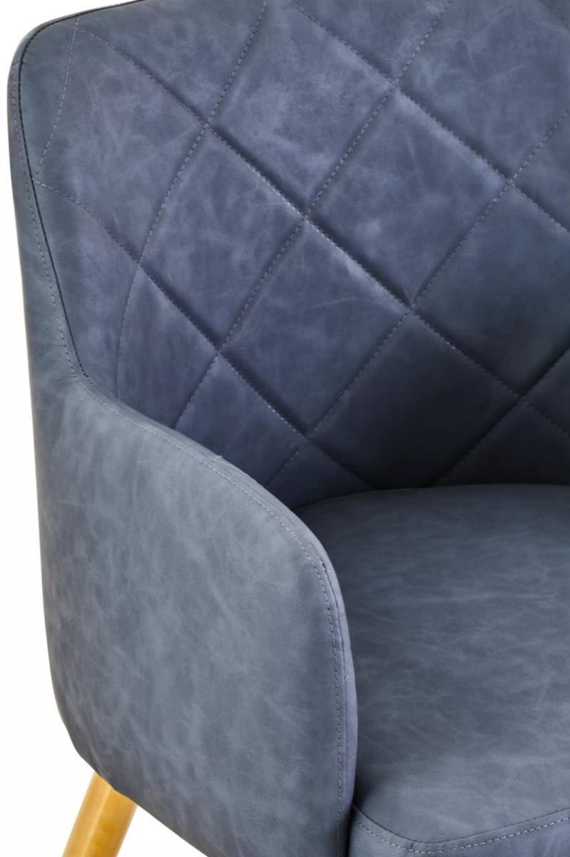 Tamzin Dark Grey Angular Dining Chair